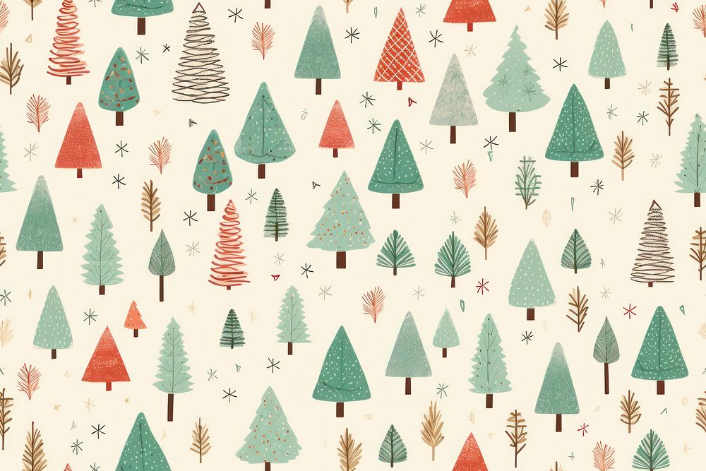 Christmas pattern backgrounds celebration. AI generated Image by rawpixel.