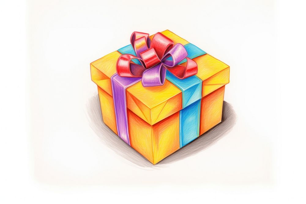 Gift box paper celebration anniversary. AI generated Image by rawpixel.