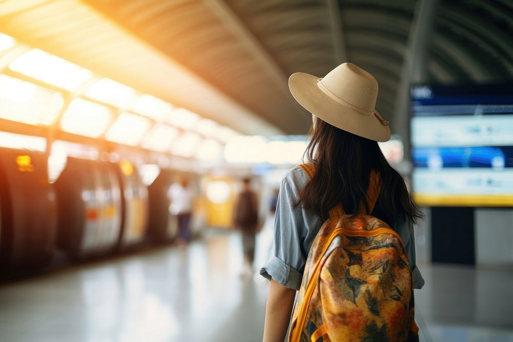 Terminal travel adult architecture. | Premium Photo - rawpixel