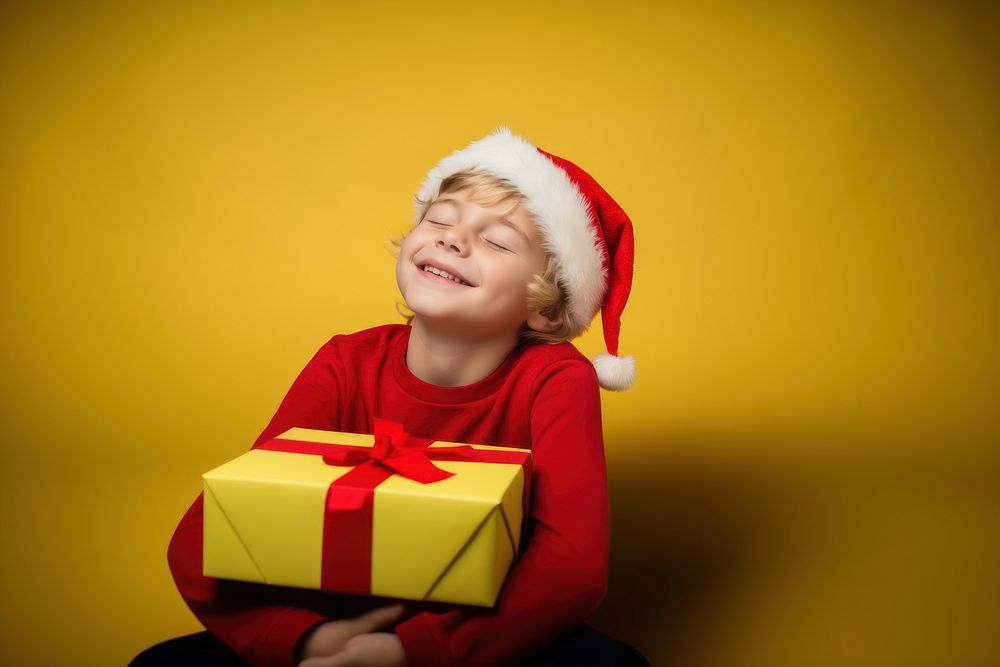 Box happy gift face. AI generated Image by rawpixel.