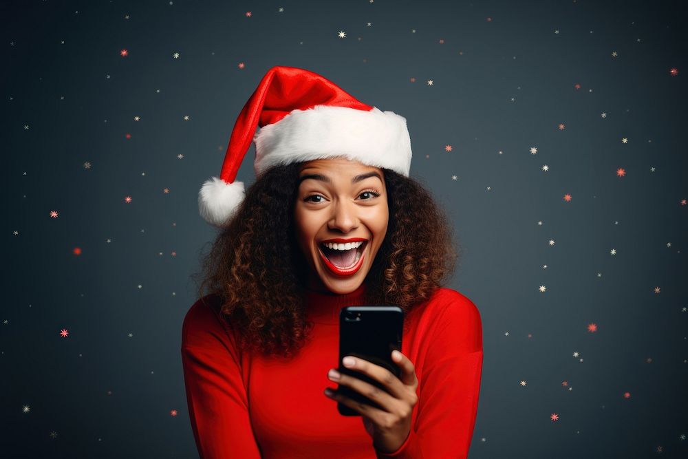 Photography christmas portrait smile. AI generated Image by rawpixel.