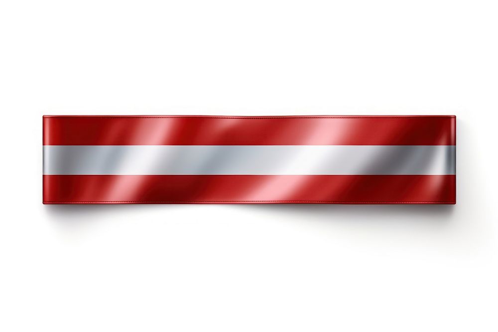 Ribbon striped flag red. AI generated Image by rawpixel.