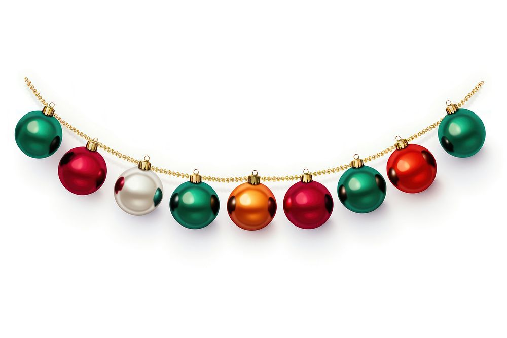 Christmas necklace gemstone jewelry. AI generated Image by rawpixel.