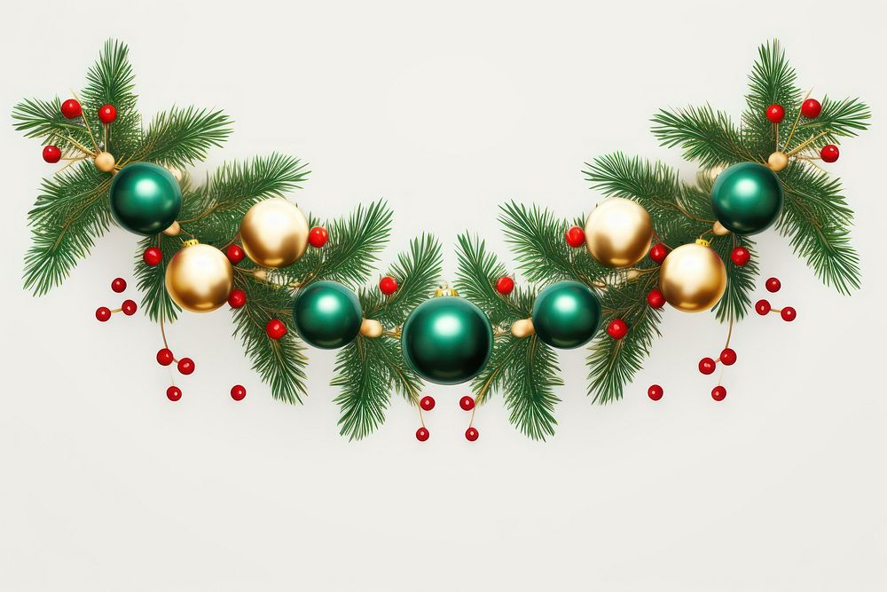Christmas tree ornament plant. AI Free Photo Illustration rawpixel