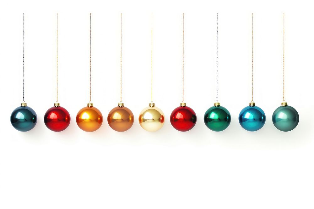 Ball Garland christmas necklace jewelry. AI generated Image by rawpixel.