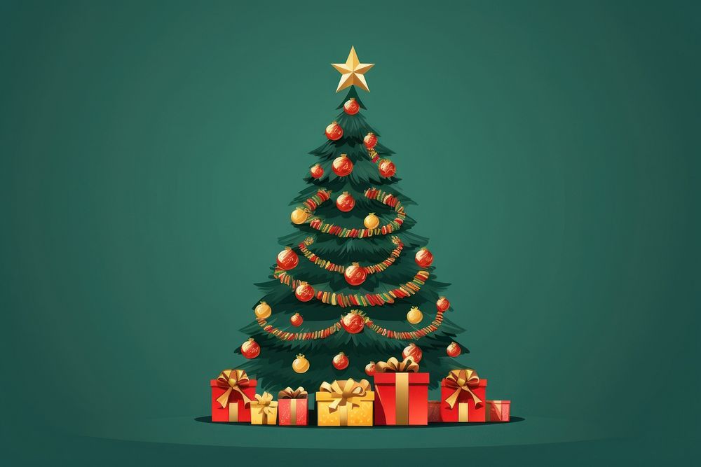 Christmas tree ornament shape. AI generated Image by rawpixel.