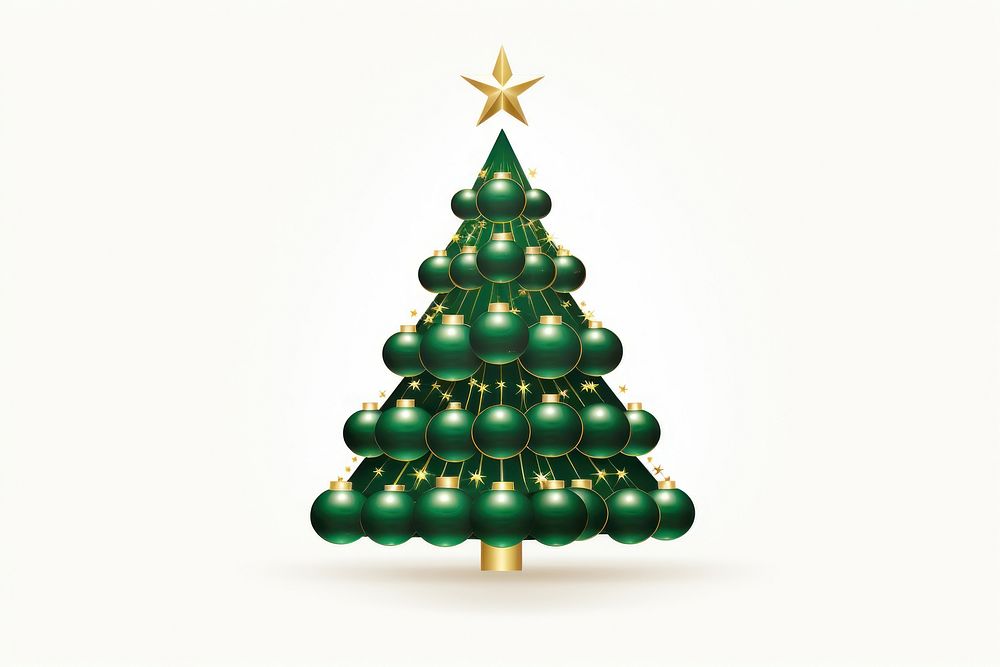 Christmas light christmas shape tree. AI generated Image by rawpixel.