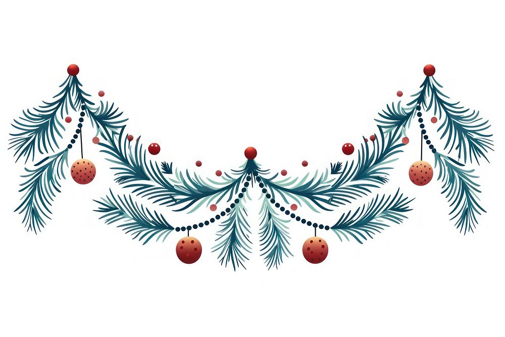 Christmas tree pattern plant. AI generated Image by rawpixel.