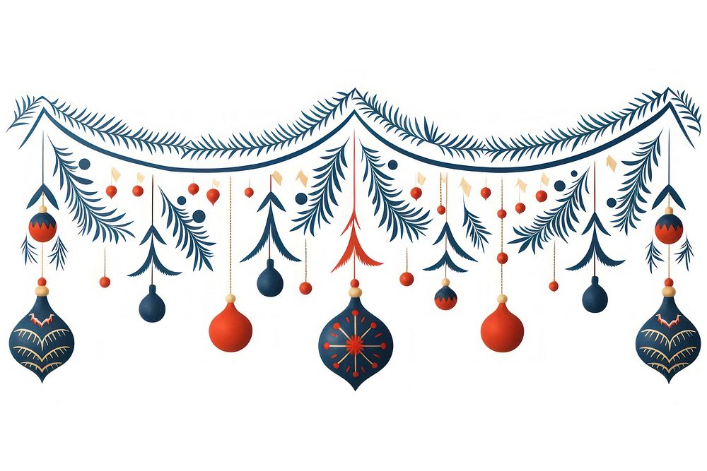 Christmas pattern christmas tree celebration. AI generated Image by rawpixel.