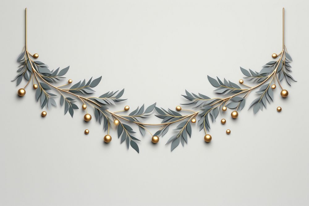 Christmas necklace jewelry christmas tree. AI generated Image by rawpixel.