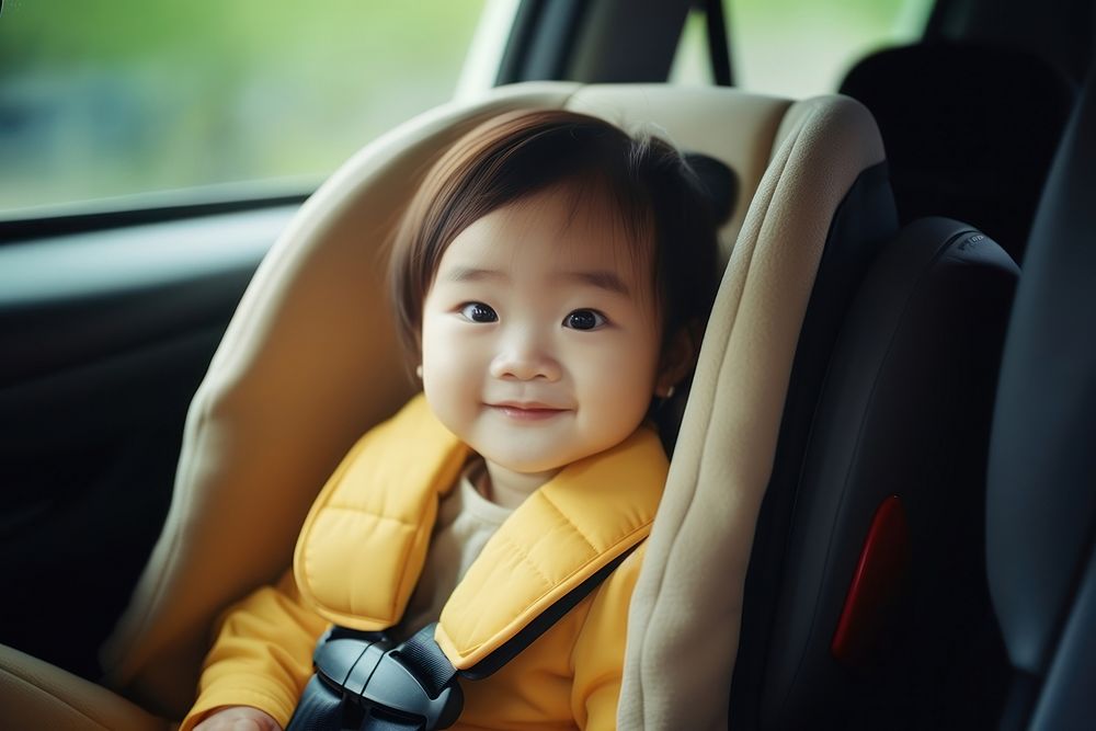 Baby cheerful vehicle travel. AI generated Image by rawpixel.
