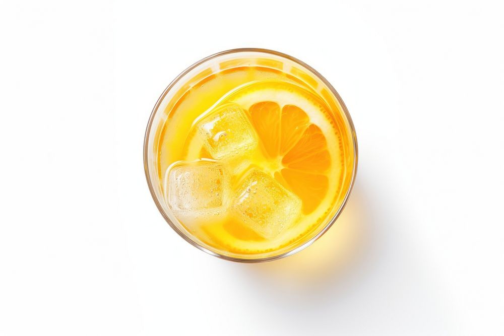 A summer drink glass fruit lemon juice. AI generated Image by rawpixel.