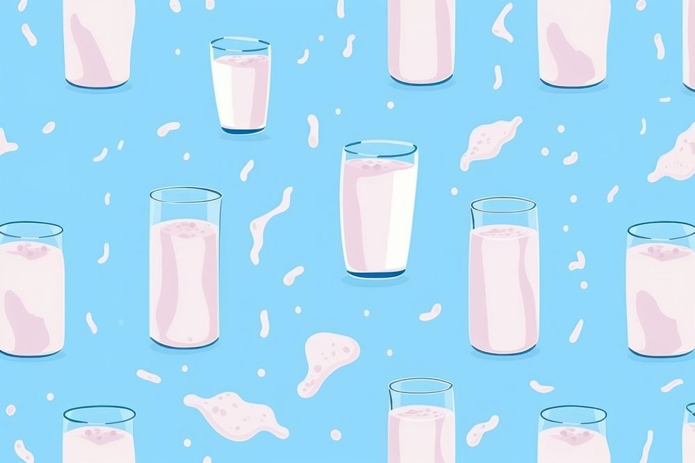 Milk backgrounds pattern dairy. AI generated Image by rawpixel.