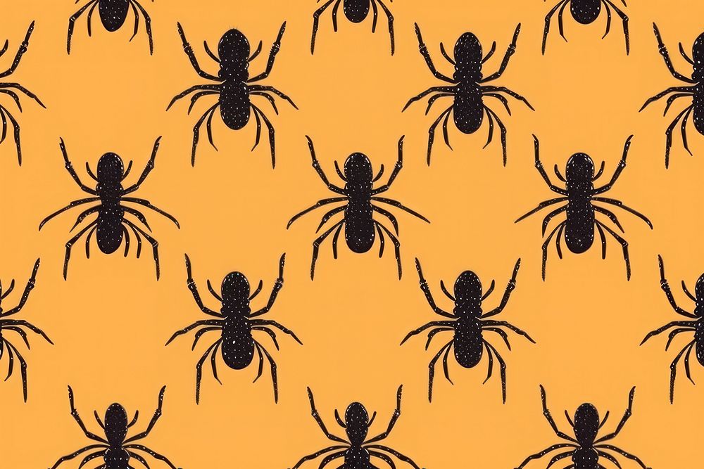 Spider backgrounds arachnid pattern. AI generated Image by rawpixel.
