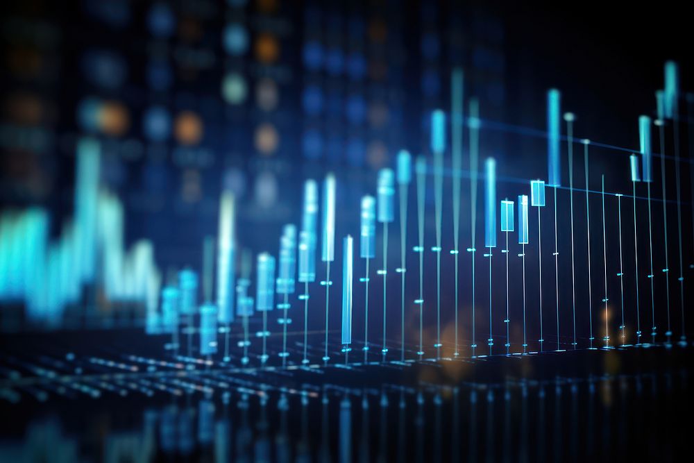 Chart bar graphs backgrounds diagram | Free Photo Illustration - rawpixel