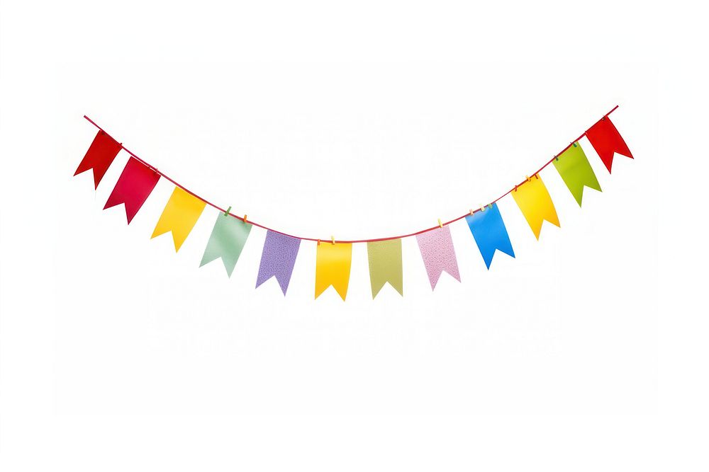 Text white background clothesline celebration. AI generated Image by rawpixel.