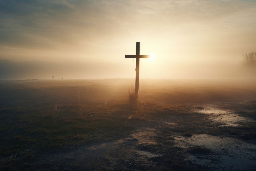 The Cross cross outdoors nature. AI generated Image by rawpixel.