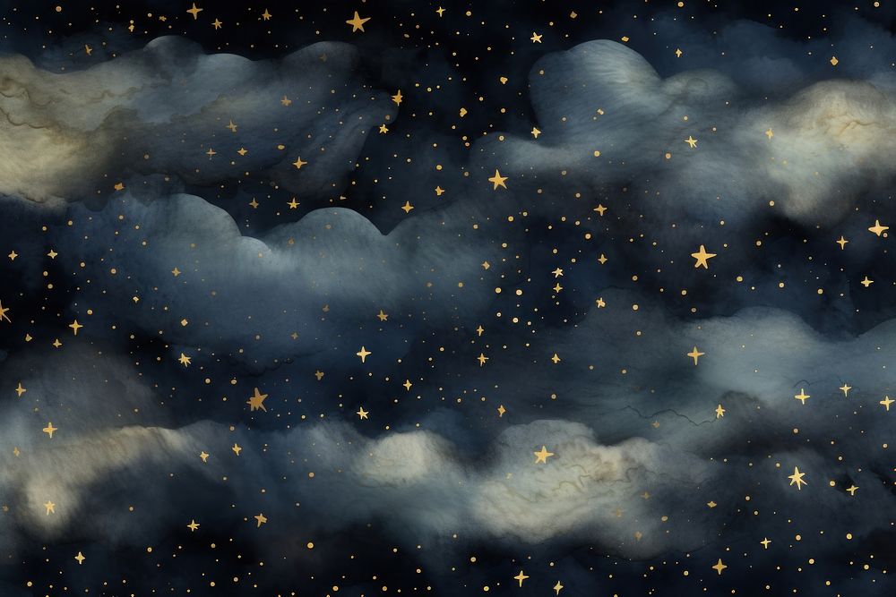 Night sky pattern constellation astronomy outdoors. AI generated Image by rawpixel.