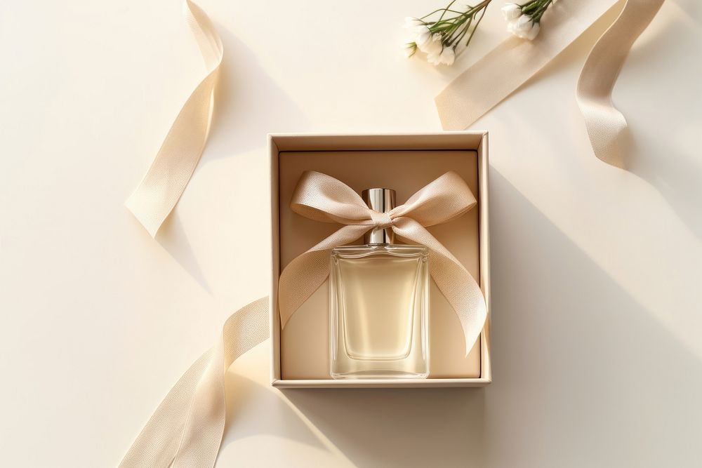 Perfume cosmetics gift box. AI generated Image by rawpixel.