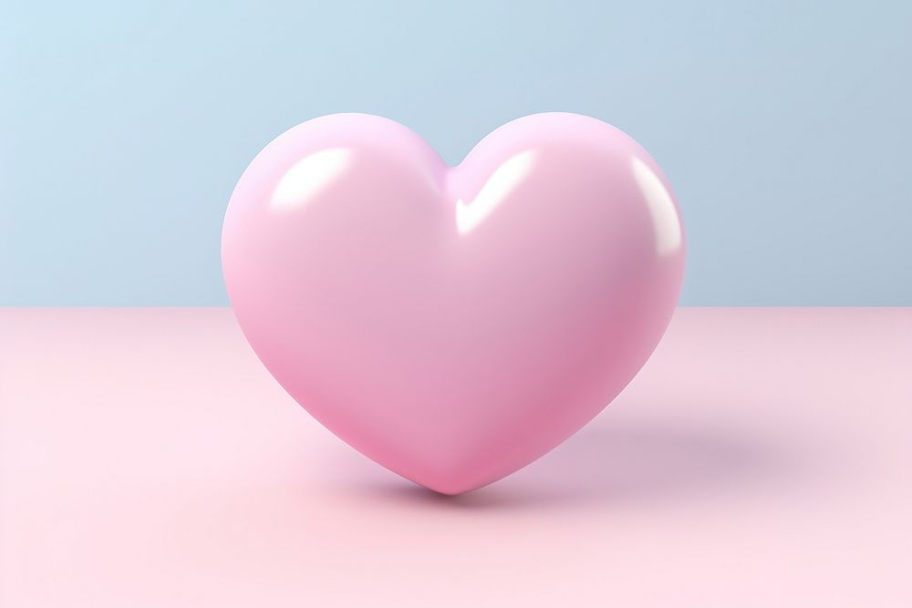 Heart symbol balloon purple circle. AI generated Image by rawpixel.
