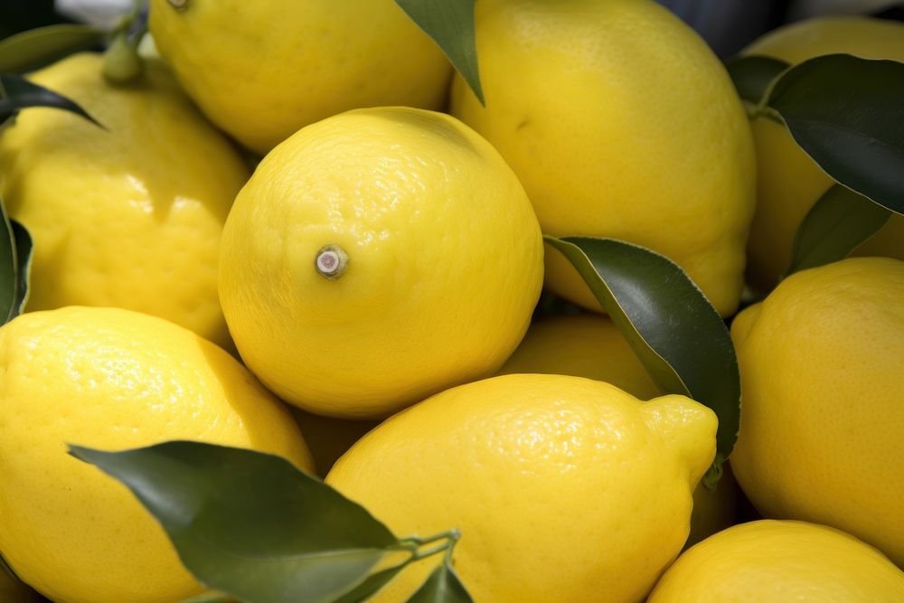 Lemon organic fruit plant. AI generated Image by rawpixel.