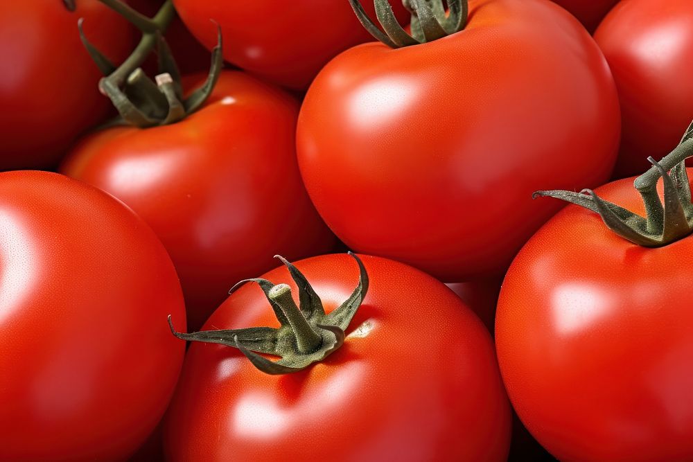 Red tomatoes vegetable organic fruit. AI generated Image by rawpixel.