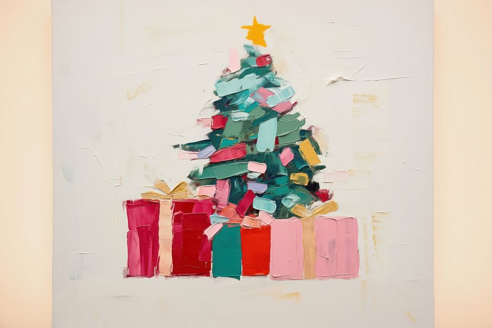 Christmas gift christmas art craft. AI generated Image by rawpixel.