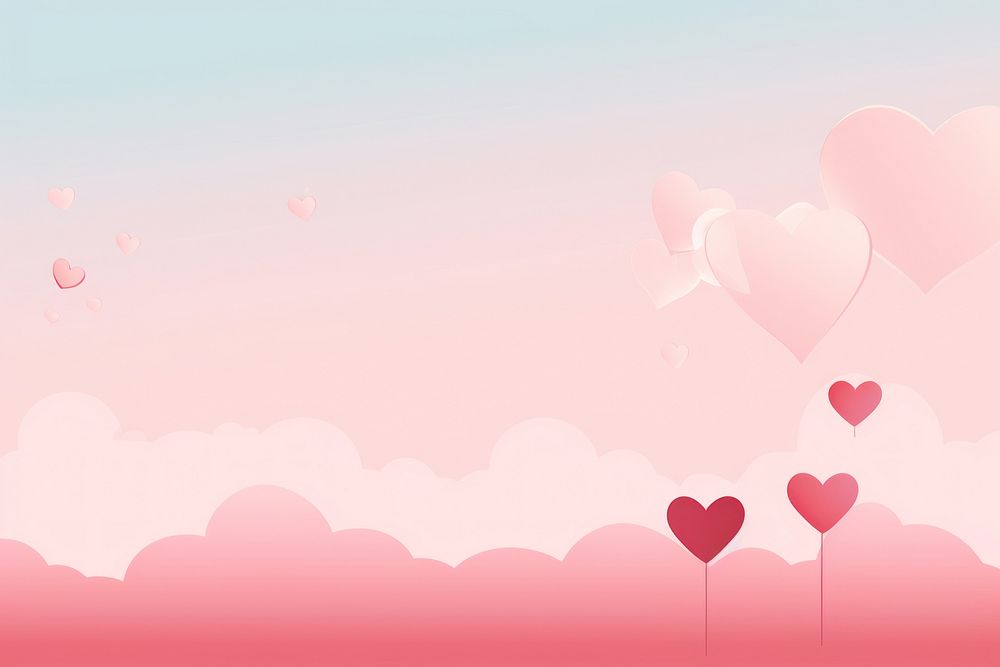 Valentine day background backgrounds tranquility celebration. AI generated Image by rawpixel.