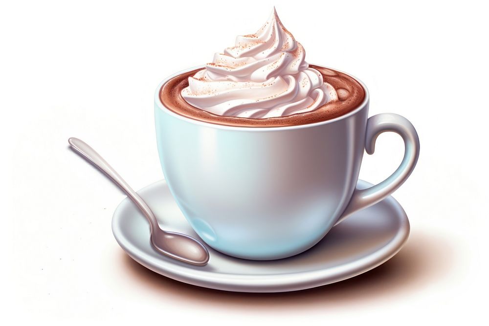 Mug chocolate dessert coffee. AI generated Image by rawpixel.