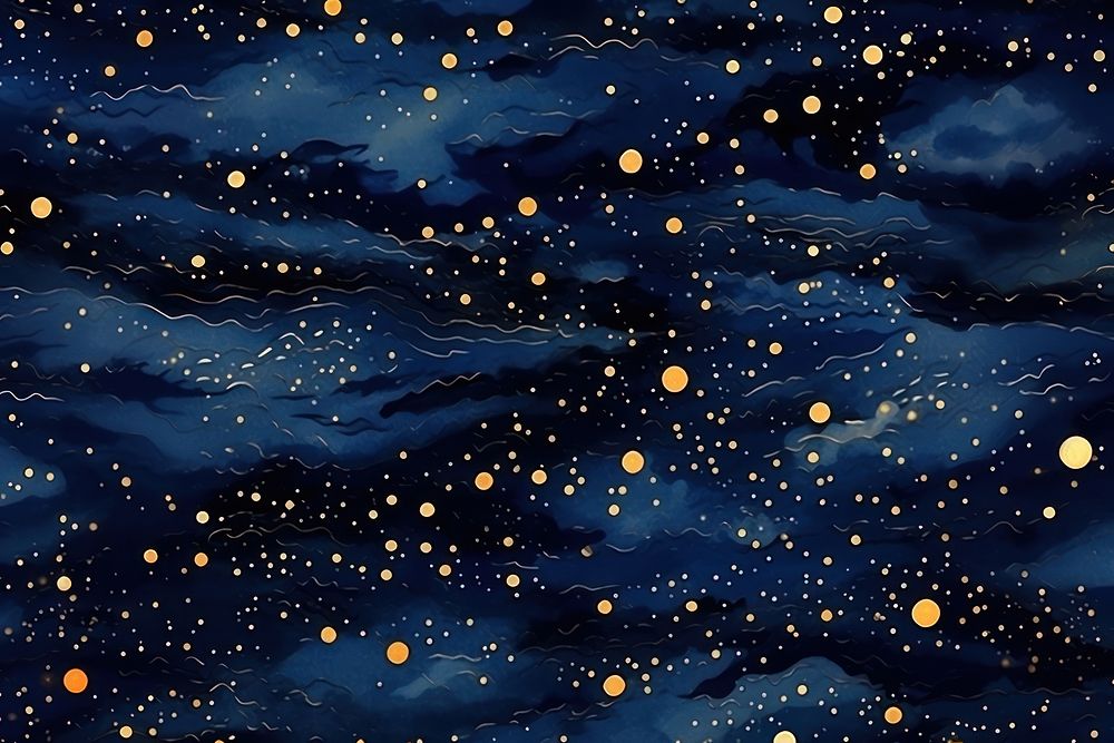 Starry sky astronomy outdoors pattern. AI generated Image by rawpixel.