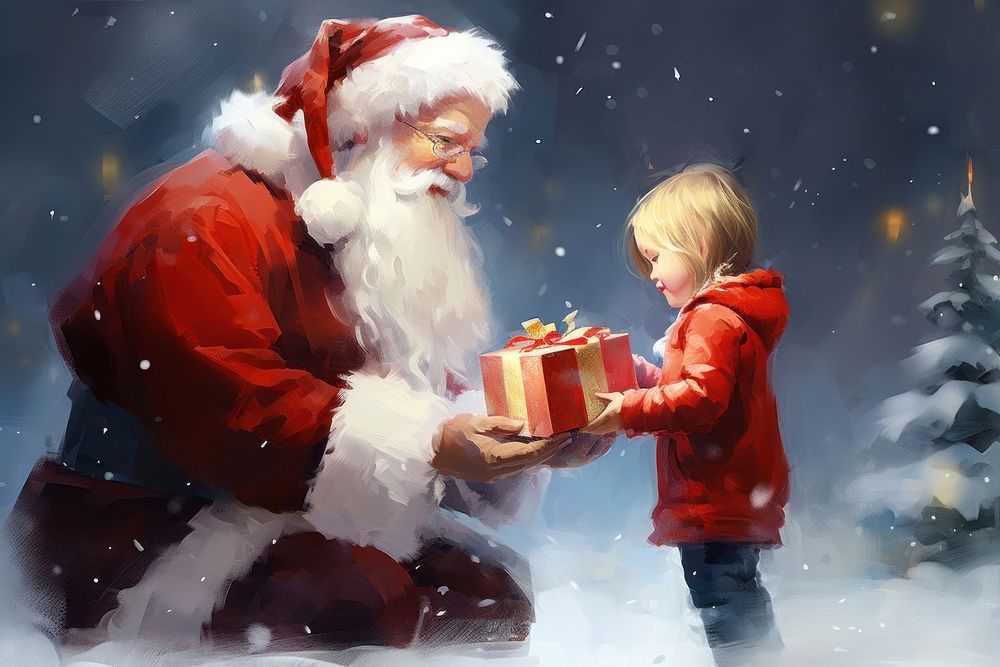 Santa Claus christmas adult gift. AI generated Image by rawpixel.