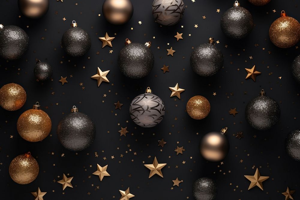 Christmas ornaments backgrounds celebration accessories. AI generated Image by rawpixel.