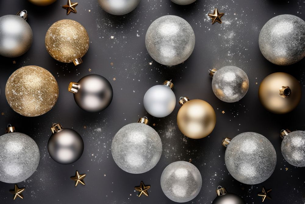 Christmas ornaments backgrounds celebration accessories. AI generated Image by rawpixel.