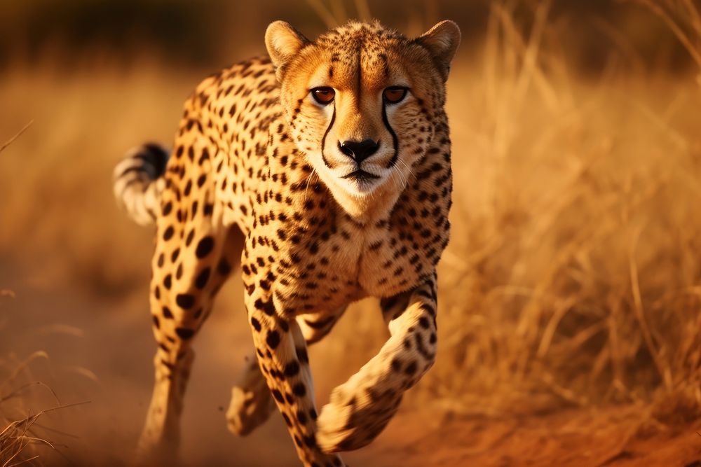 Cheetah wildlife savanna animal. AI | Premium Photo - rawpixel