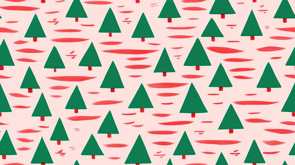 Christmas tree backgrounds abstract pattern. AI generated Image by rawpixel.