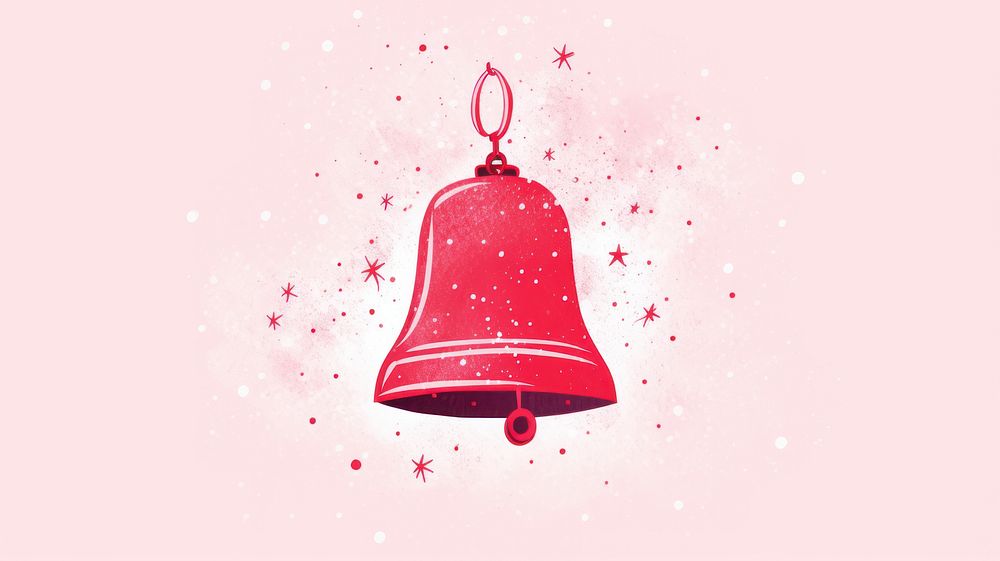 Christmas bell celebration accessories decoration. AI generated Image by rawpixel.