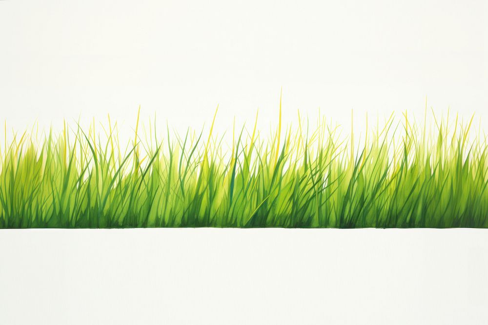 Grass panoramic plant green. AI generated Image by rawpixel.