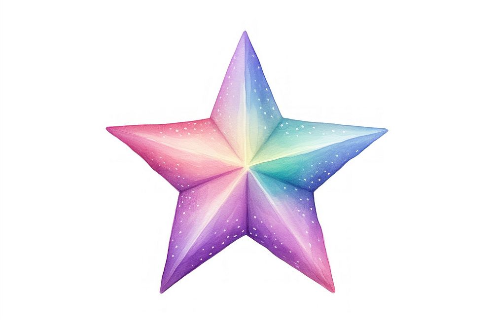 Star icon symbol white background creativity. AI generated Image by rawpixel.