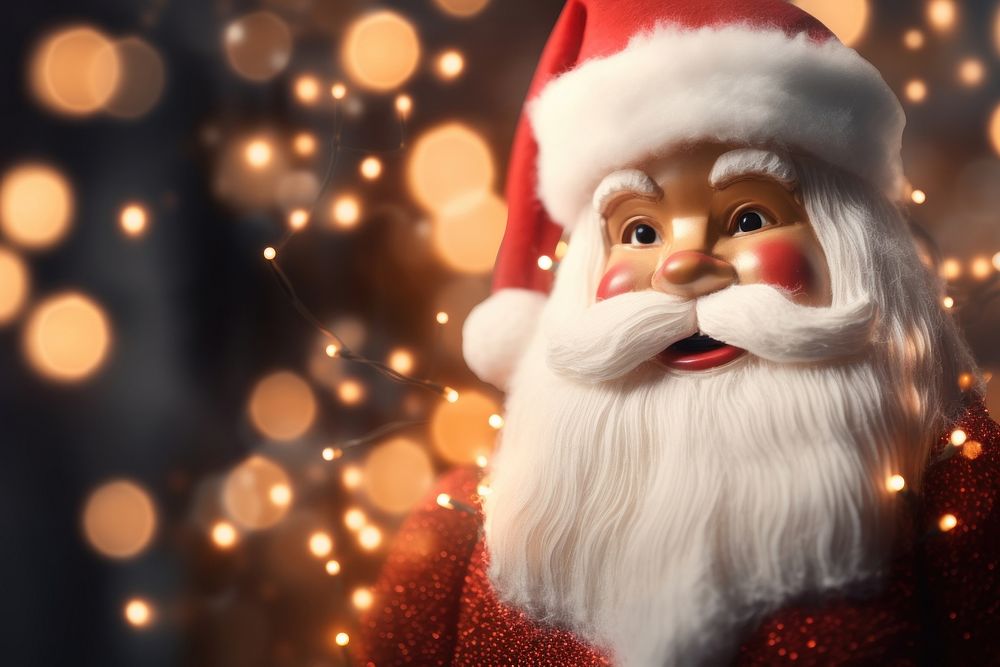 Santa claus christmas red representation. AI generated Image by rawpixel.
