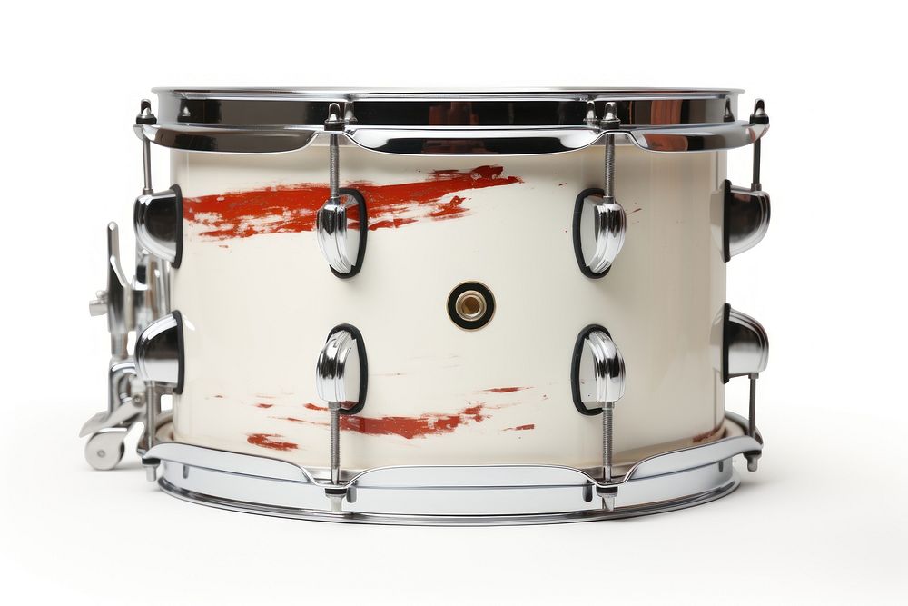 Drum drums percussion white background. AI generated Image by rawpixel.