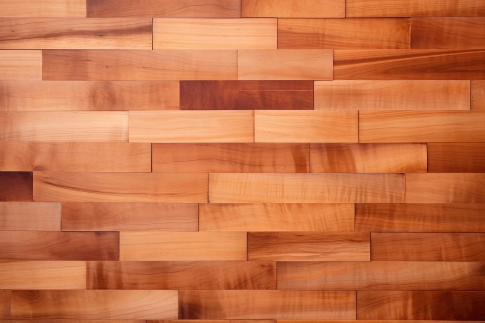Maple wood veneer backgrounds hardwood flooring. AI generated Image by rawpixel.