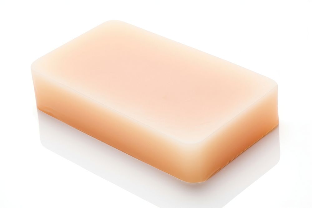 Soap bar soap white background simplicity. AI generated Image by rawpixel.