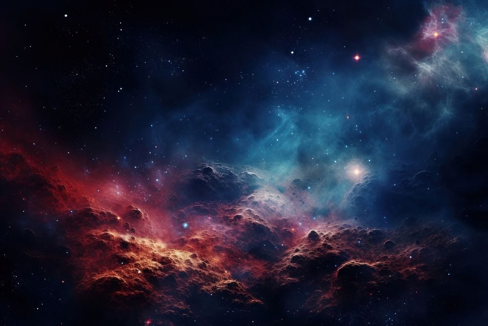 Space nebula backgrounds astronomy. AI generated Image by rawpixel.
