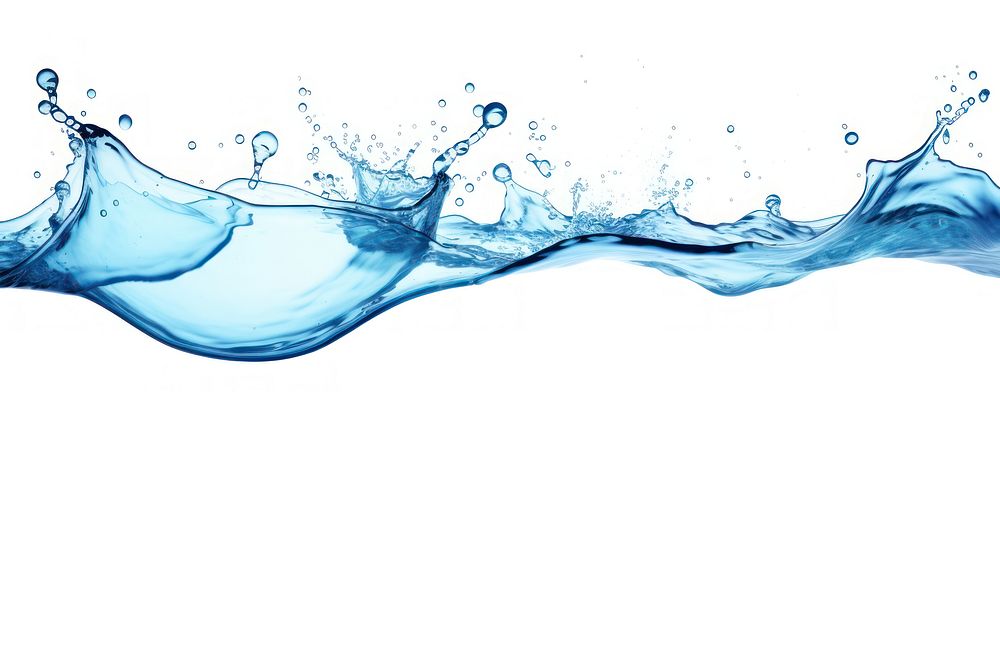 Liquid water backgrounds bubble white background. AI generated Image by rawpixel.
