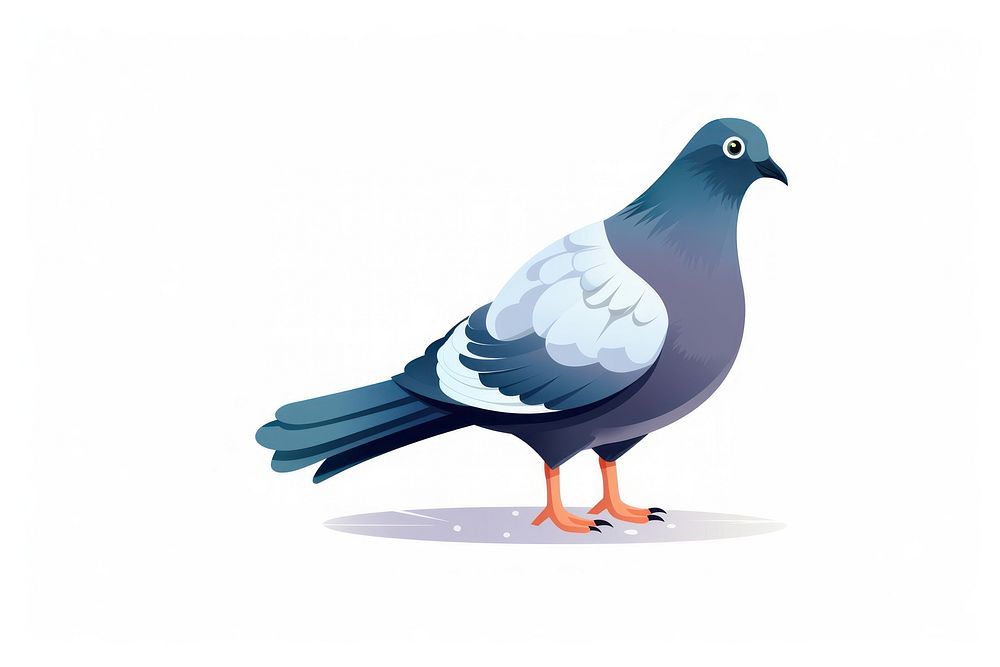 Pigeon pigeon animal bird. AI generated Image by rawpixel.