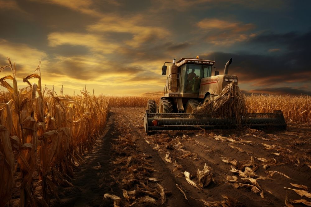 Agriculture outdoors harvest nature. AI generated Image by rawpixel.