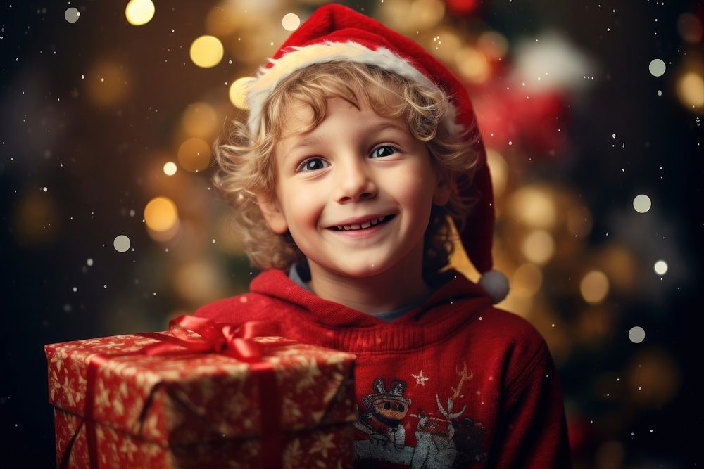 Christmas eve christmas portrait photo. AI generated Image by rawpixel.