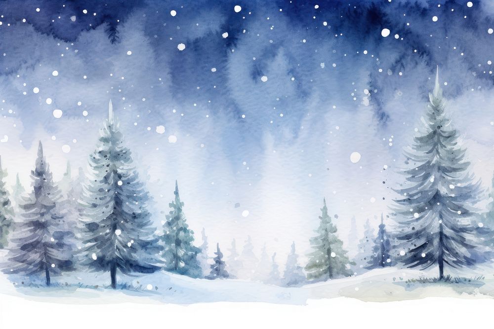 Snow background backgrounds christmas outdoors. AI generated Image by rawpixel.