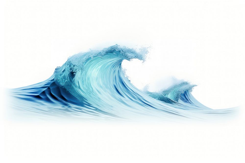 Wave nature ocean sea. AI generated Image by rawpixel.