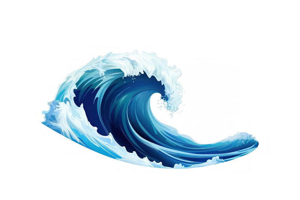 Wave sports ocean sea. AI generated Image by rawpixel.